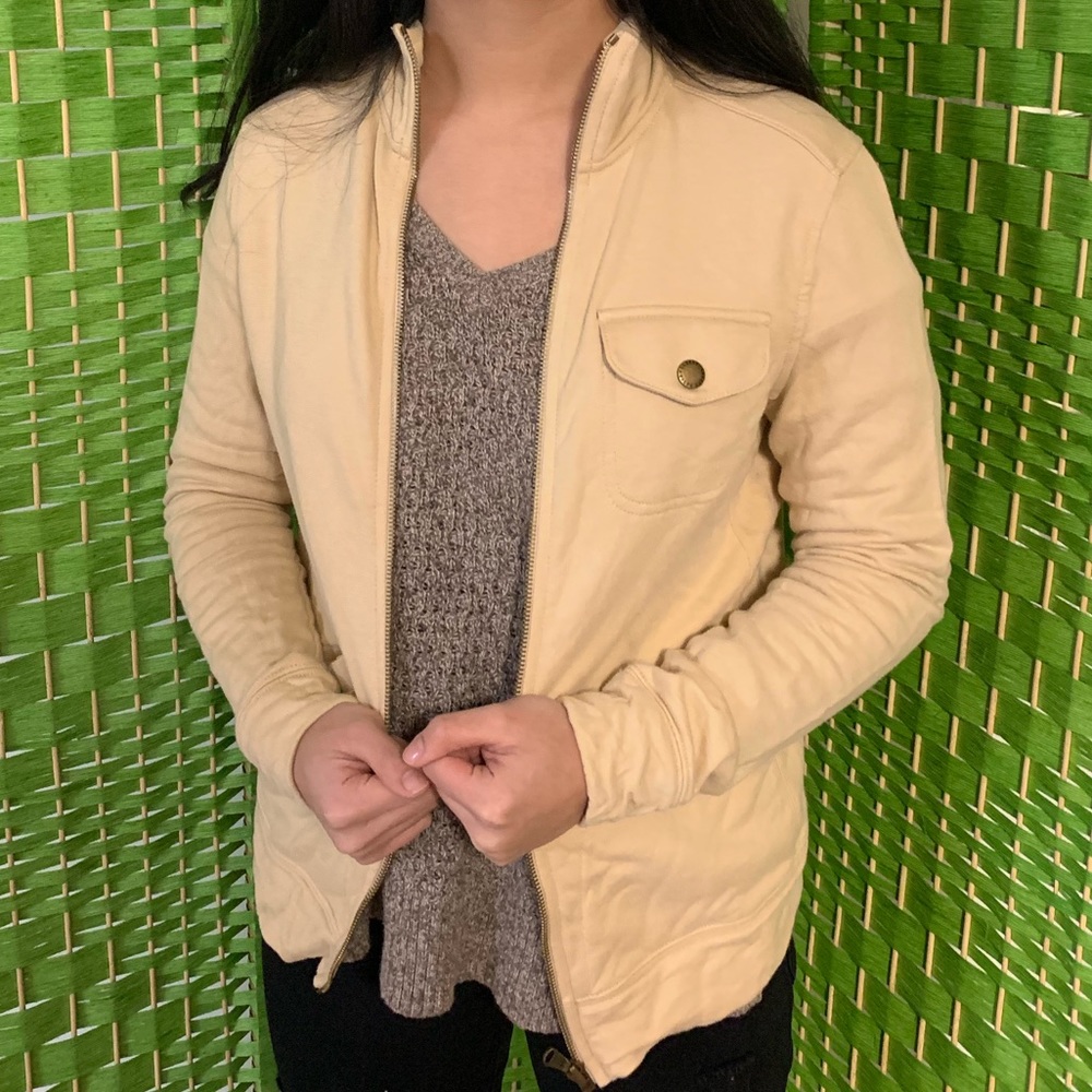 Ralph Lauren tan / beige light jacket , sweater